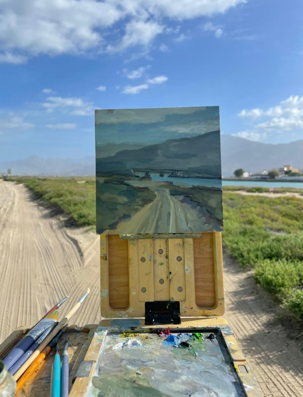plein air 2023 جسر ساحل الرمس