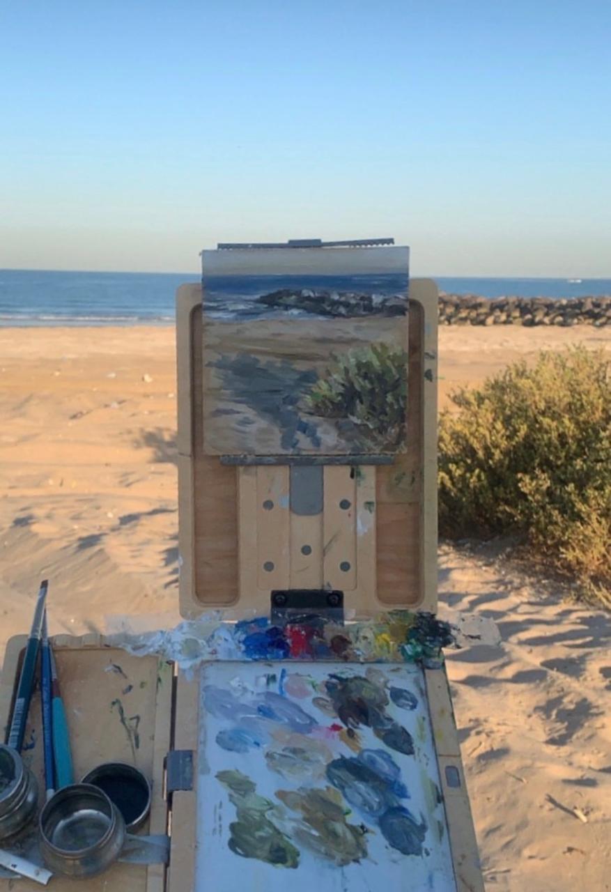 plein air 2020 ساحل الرمس