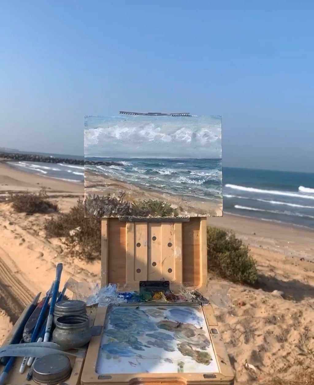 plein air 2023 ساحل الرمس